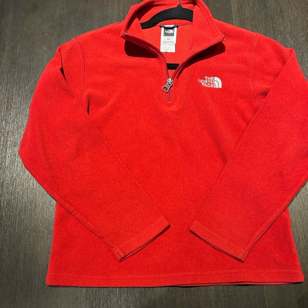 The North Face Red Fleece Pullover